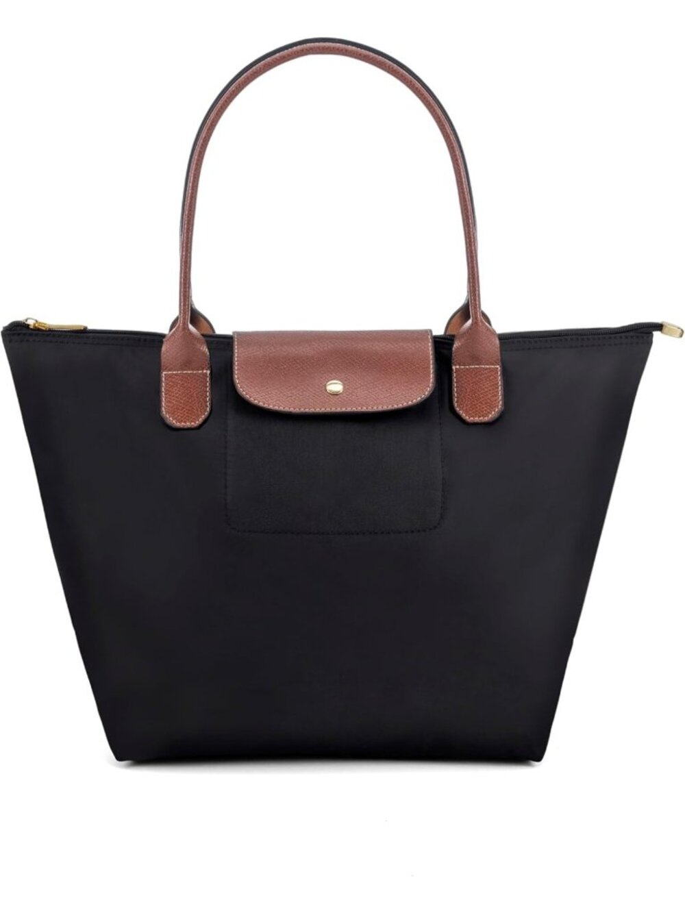 Stylish Foldable Nylon Tote Bag for Women - Versatile Weekend Hobo Shoulder Bag